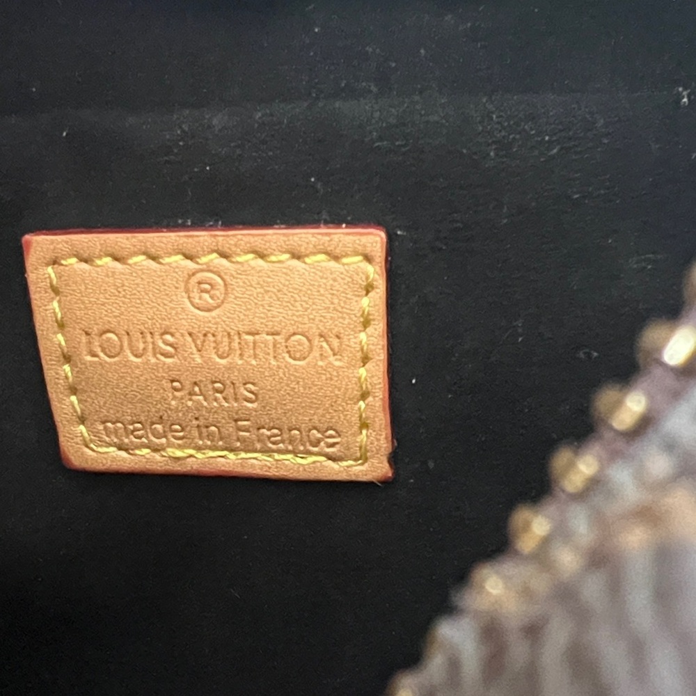 Louis Vuitton Heart-Shaped Monogram Crossbody Bag with Red Accent - Picture 3 of 17